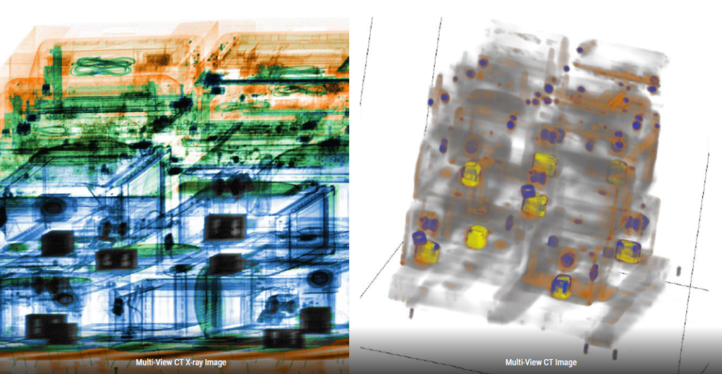 Astrophysics MVCT cargo inspection system PEO Radiation Technology