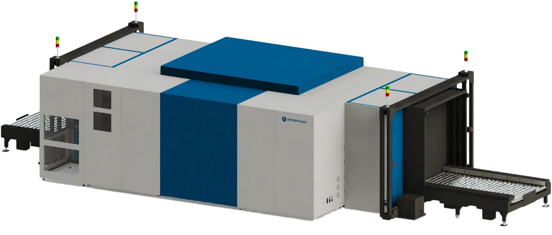 Multi-View CT System: MVCT Cargo and Pallet Inspection Scanner
