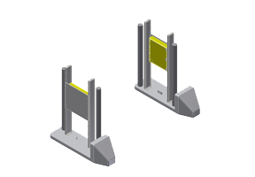 Model 4525-5000 Radiation Portal Monitor Ludlum