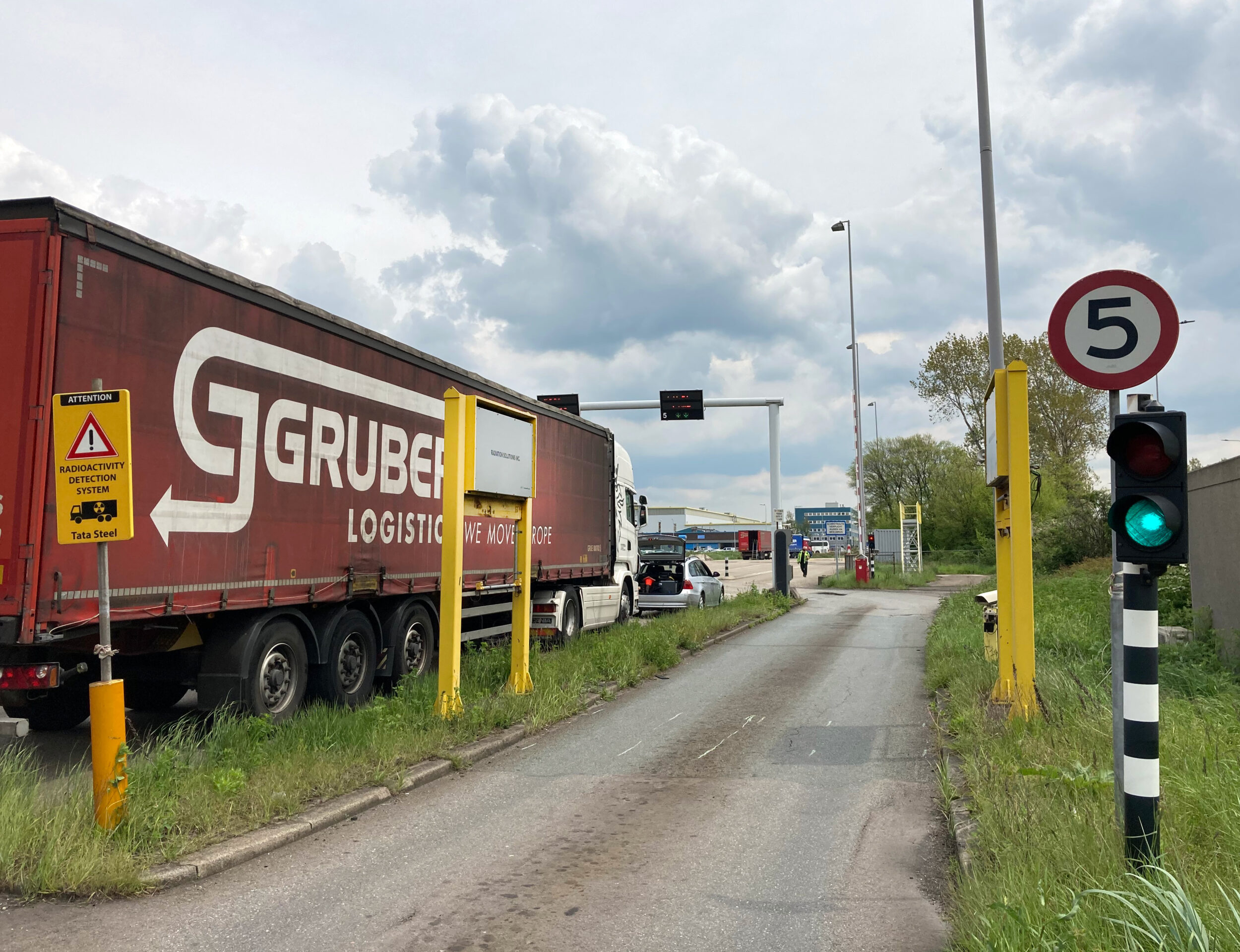 Maintenance at Tata Steel site in IJmuiden - Portal Monitoring Systems
